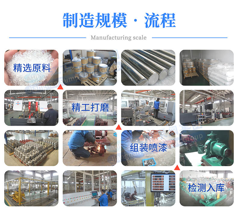JIH不銹鋼離心泵制造流程